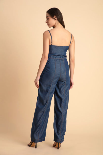 Blue Jumpsuit