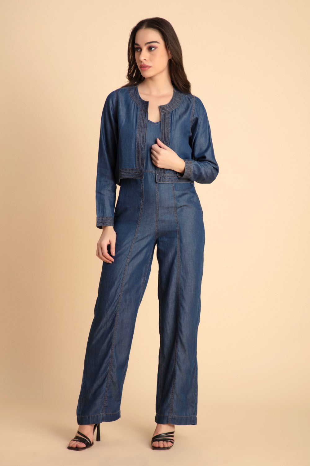 Blue Jumpsuit