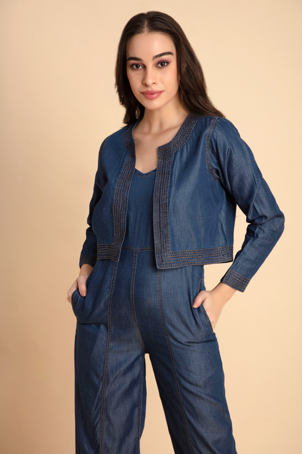 Blue Jumpsuit