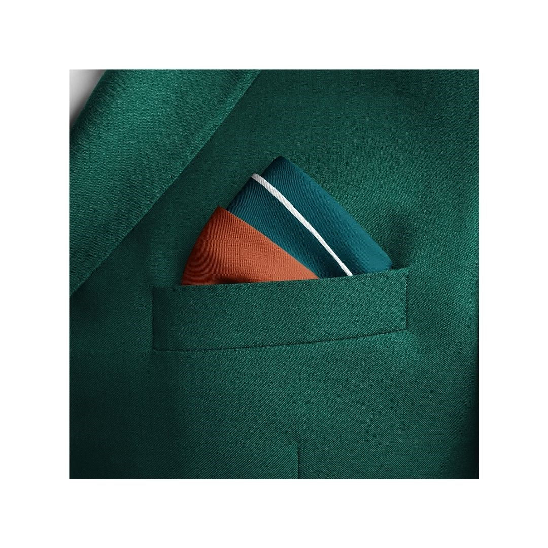 Refined Simplicity Silk Pocket Square