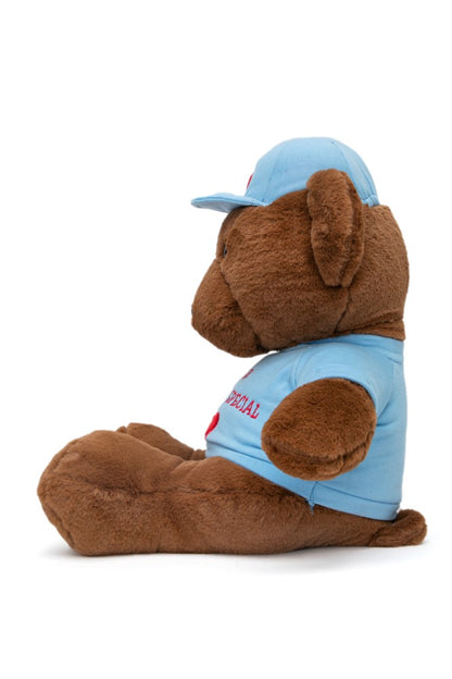 Albert - The Love Bear Blue (With Tshirt And Cap)