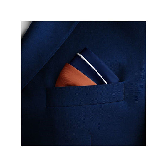 Regal Stripes Silk Pocket Square