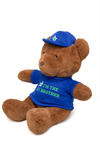 Albert - The Mysterious Bear Blue (With Tshirt And Cap)