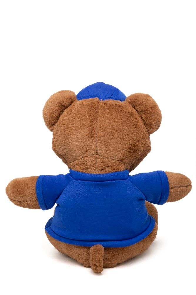 Albert - The Mysterious Bear Blue (With Tshirt And Cap)