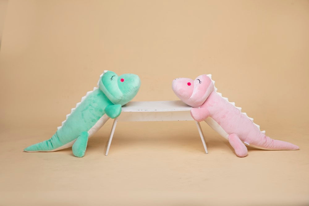 Suzy - The Friendly Crocodile- Light Pink
