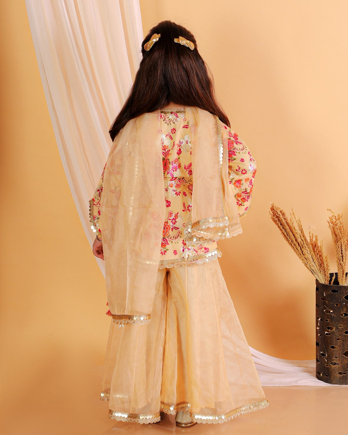 Floral Sharara Set