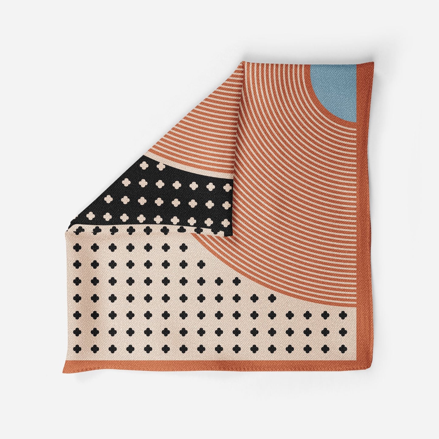 Dual Vision Silk Pocket Square