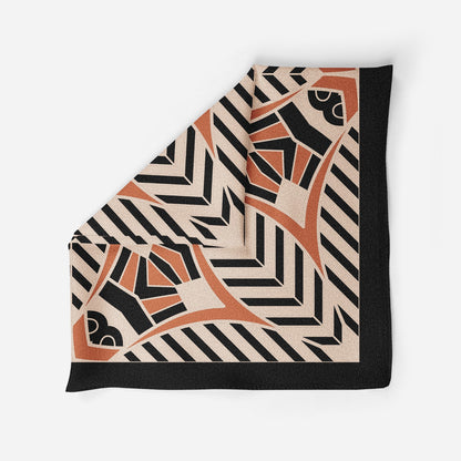 Black Magic Silk Pocket Square