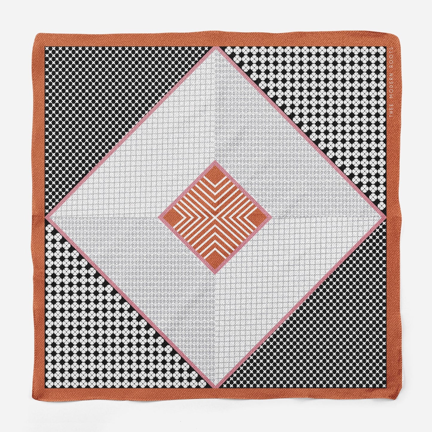 Optical Illusion Silk Pocket Square