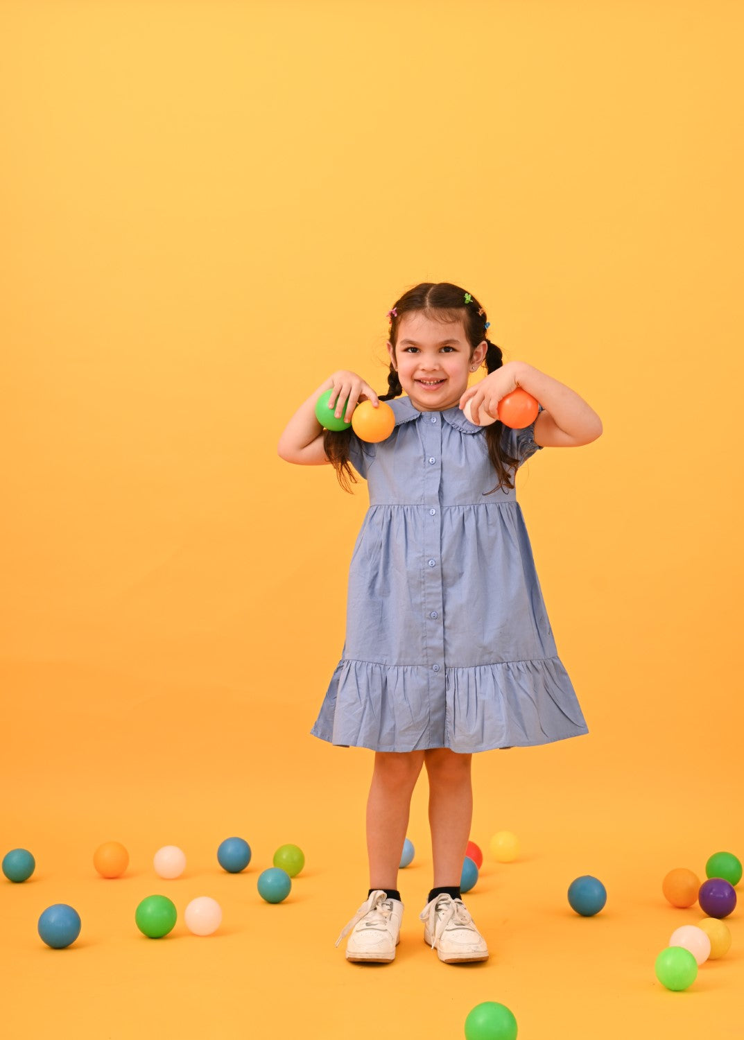 Blue Chambray Dress