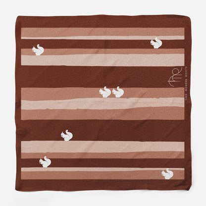 Charming Critters Silk Pocket Square