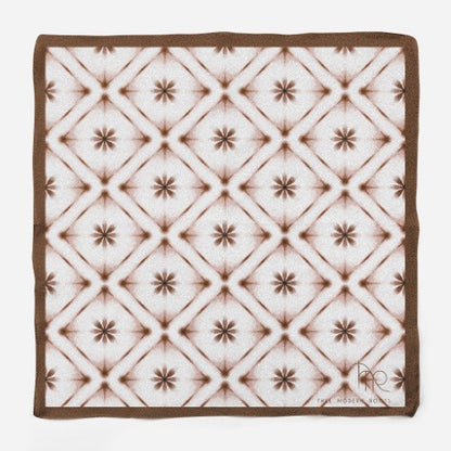 Cocoa Cabana Silk Pocket Square