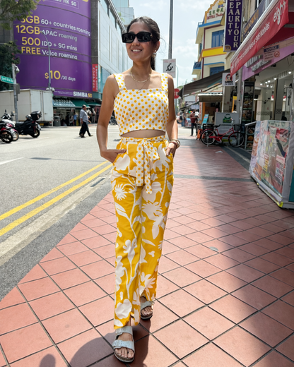Sunshine Bloom Cotton Co-ord Set