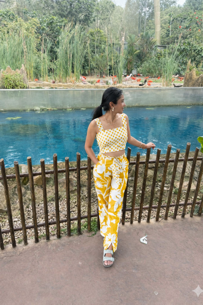 Sunshine Bloom Cotton Co-ord Set