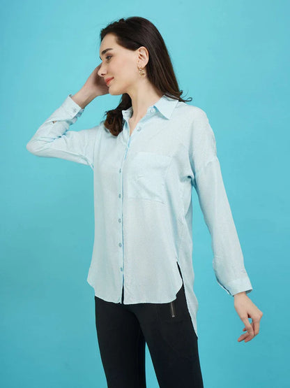 Blue Bloom Shirt