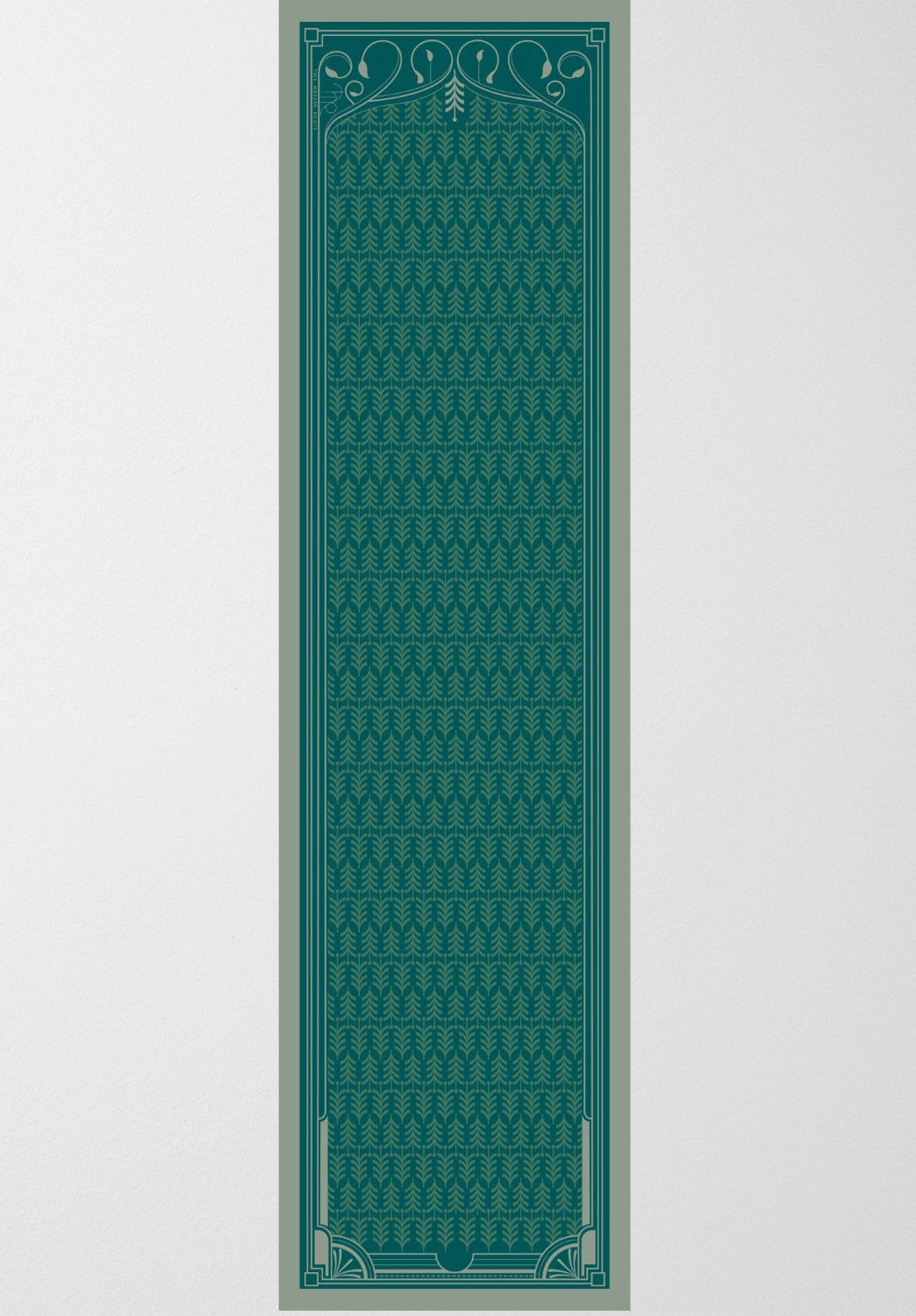 Leafscape Cotton Stole