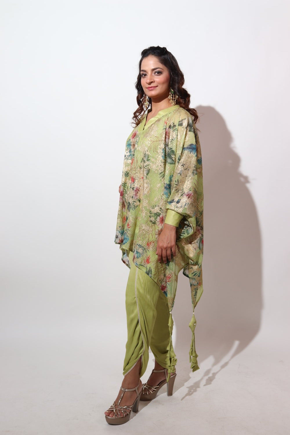Floral Bloom Kaftan Set