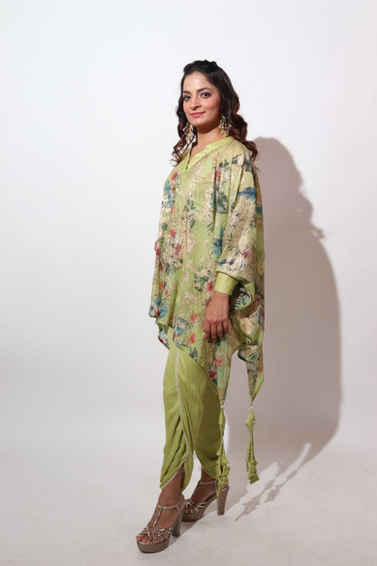 Floral Bloom Kaftan Set