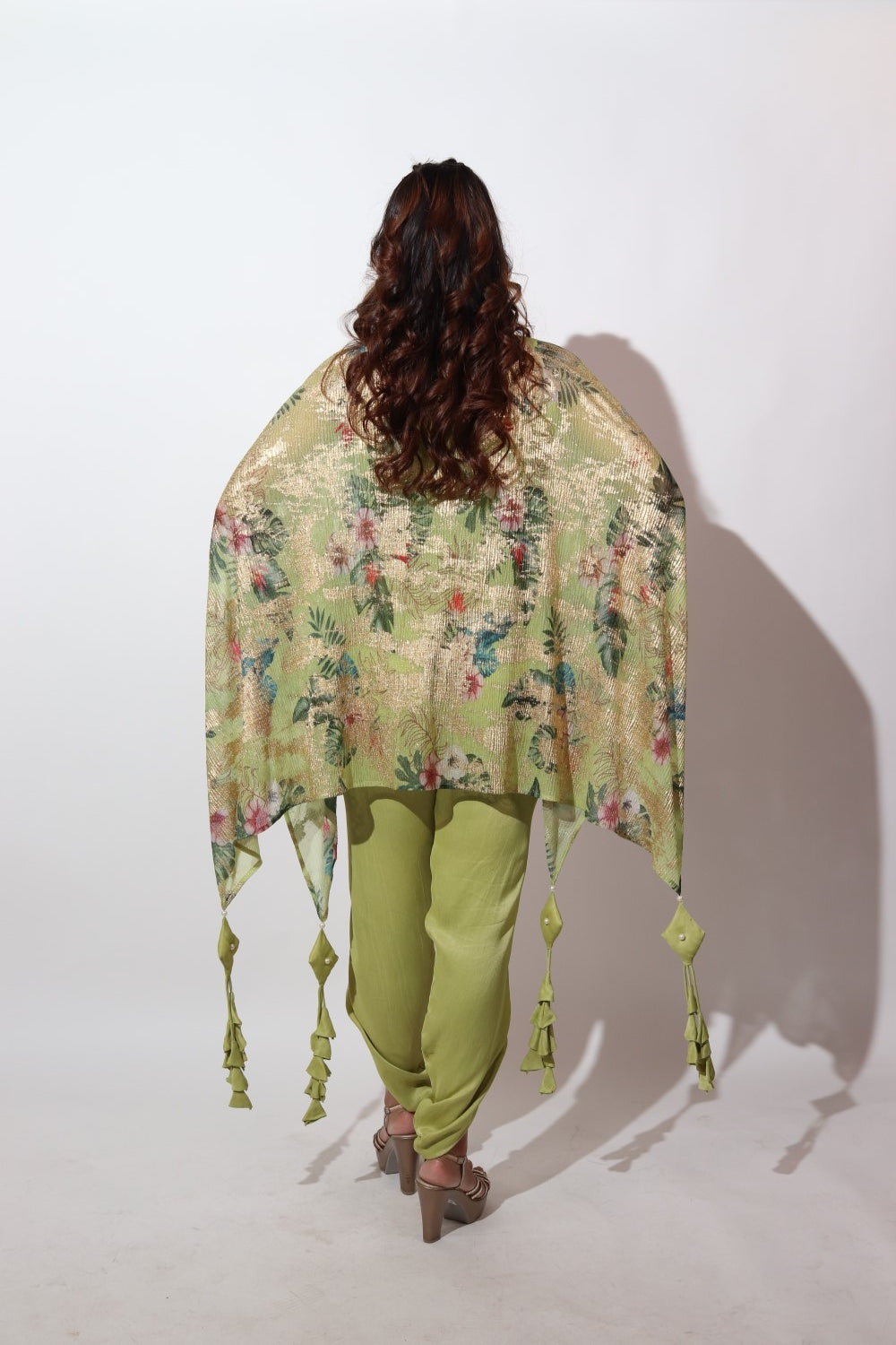 Floral Bloom Kaftan Set