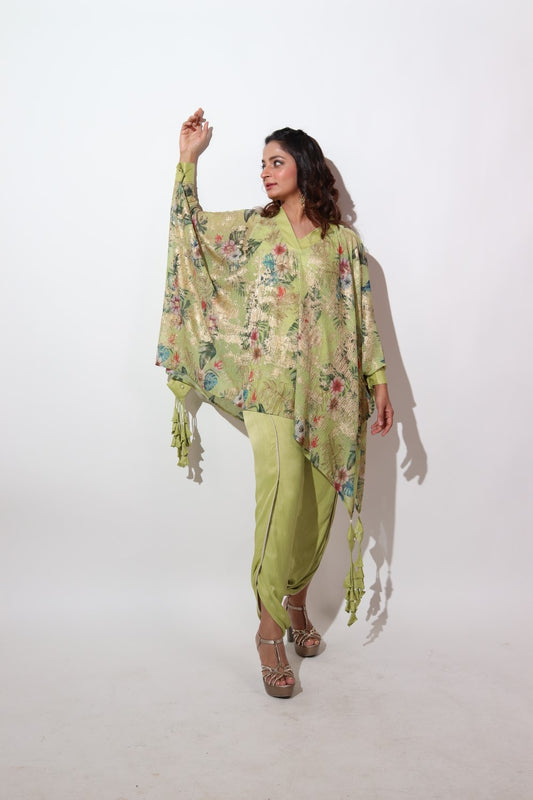 Floral Bloom Kaftan Set