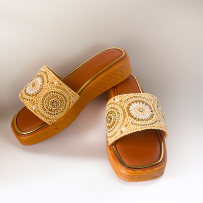 Jharokha Cushioned Wedges