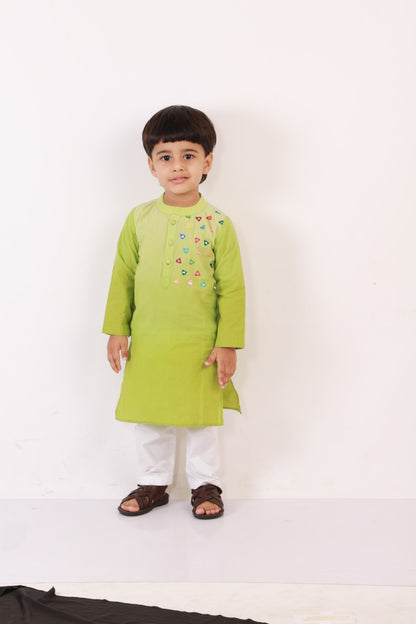 Green Kurta Pajama