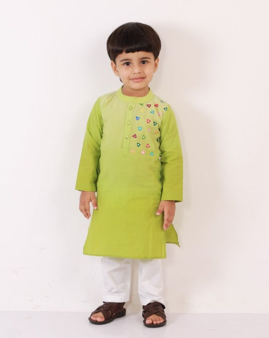 Green Kurta Pajama