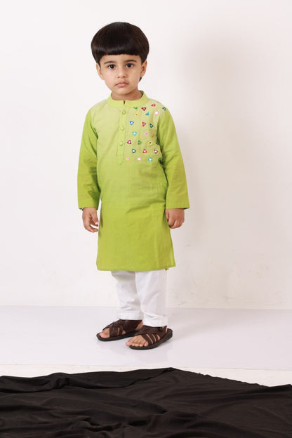 Green Kurta Pajama