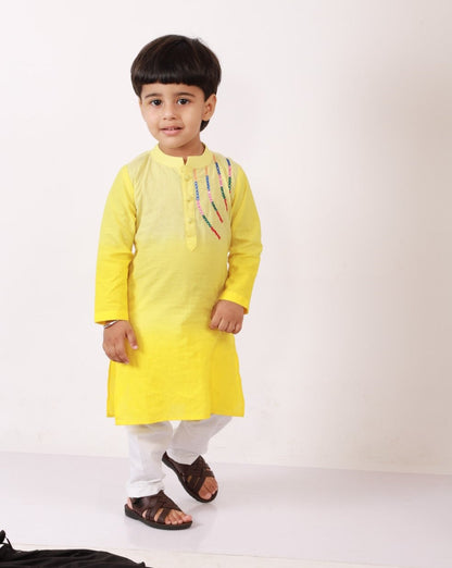 Yellow Kurta Pajama