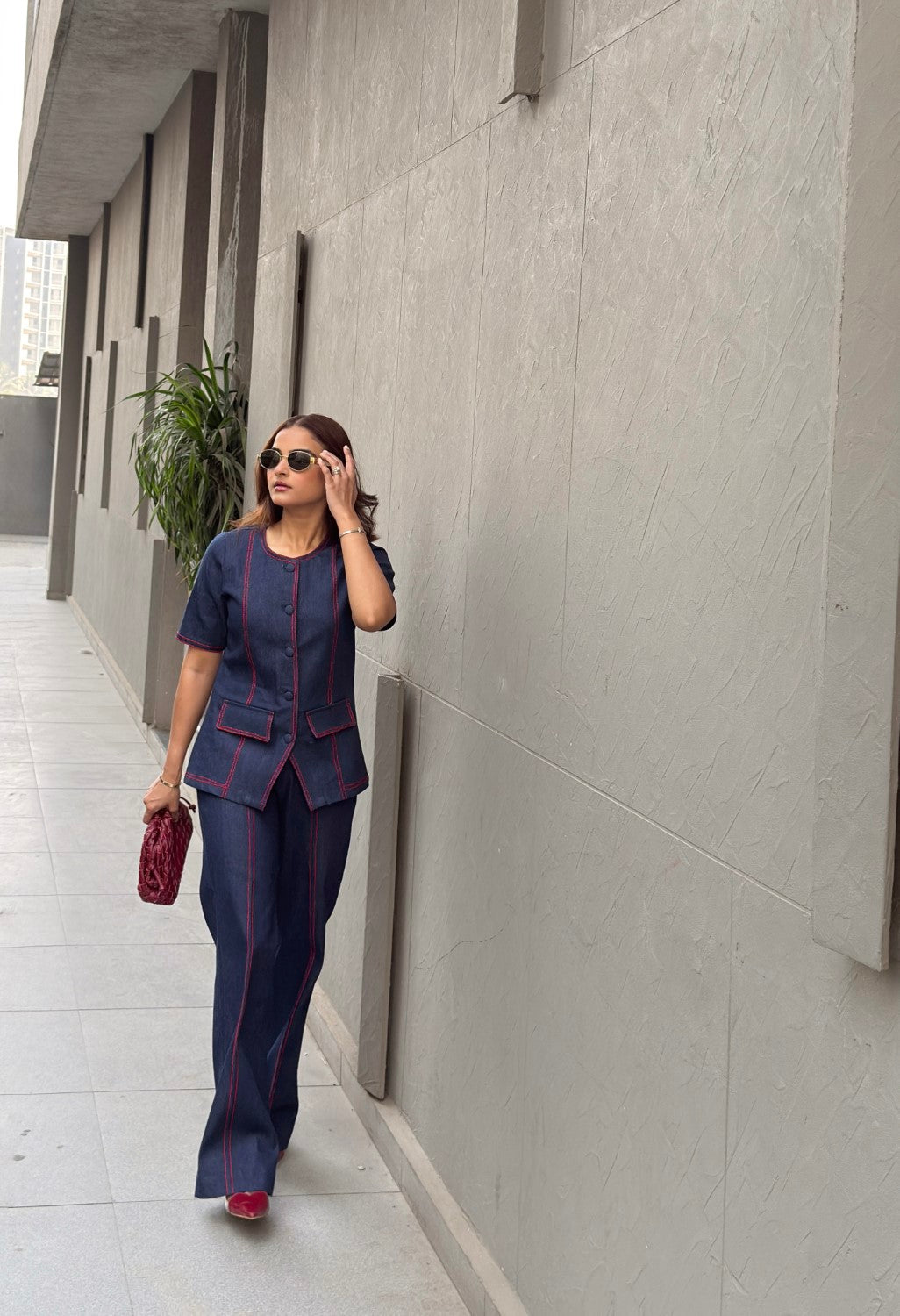 The Artisan Denim Co-ord Set