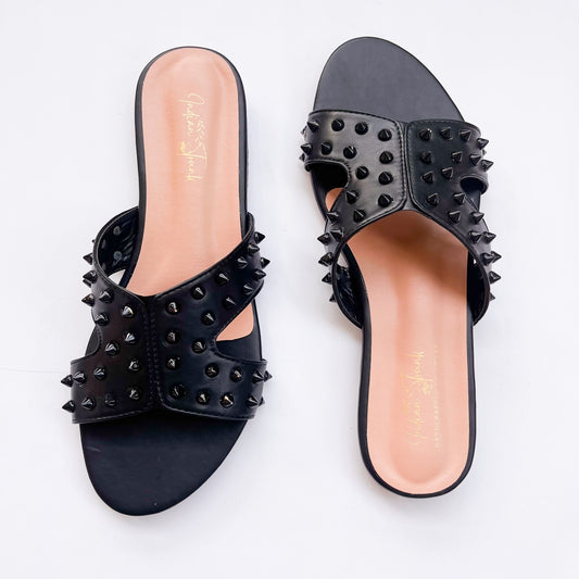 Spiked Studs Casual Flats