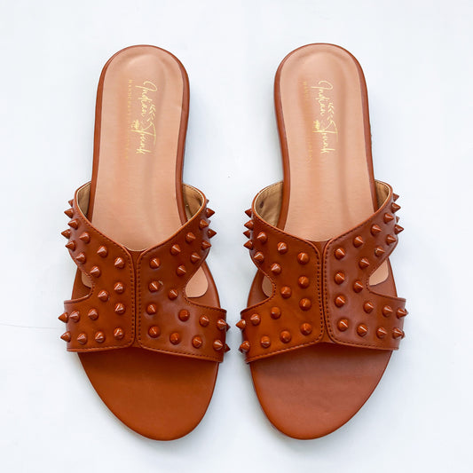 Spiked Studs Casual Flats