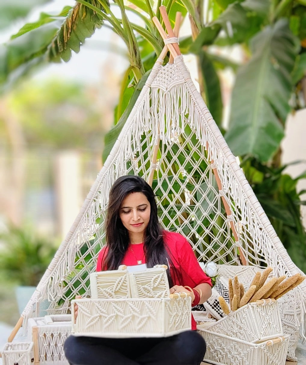 Macrame Canopy Tent