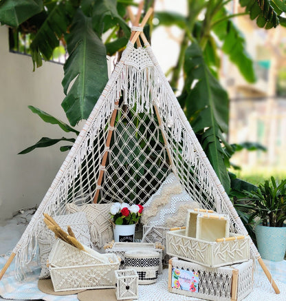 Macrame Canopy Tent