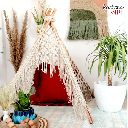 Macrame Canopy Tent