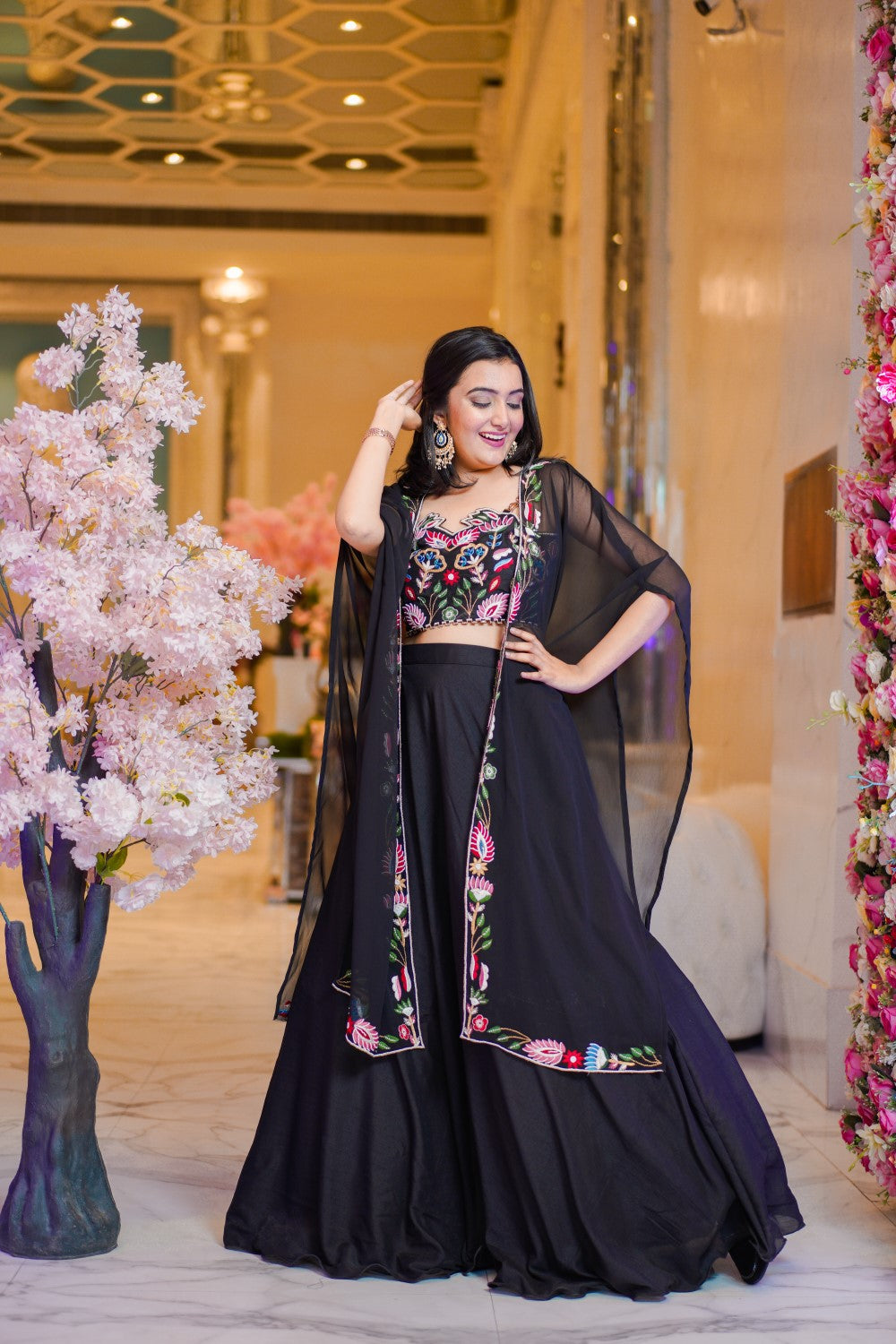 Orchid Lehenga