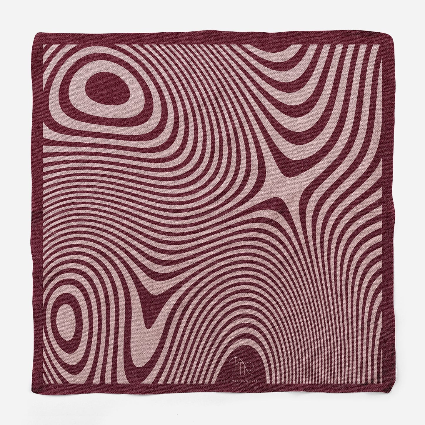 Illusionary Echoes Silk Pocket Square