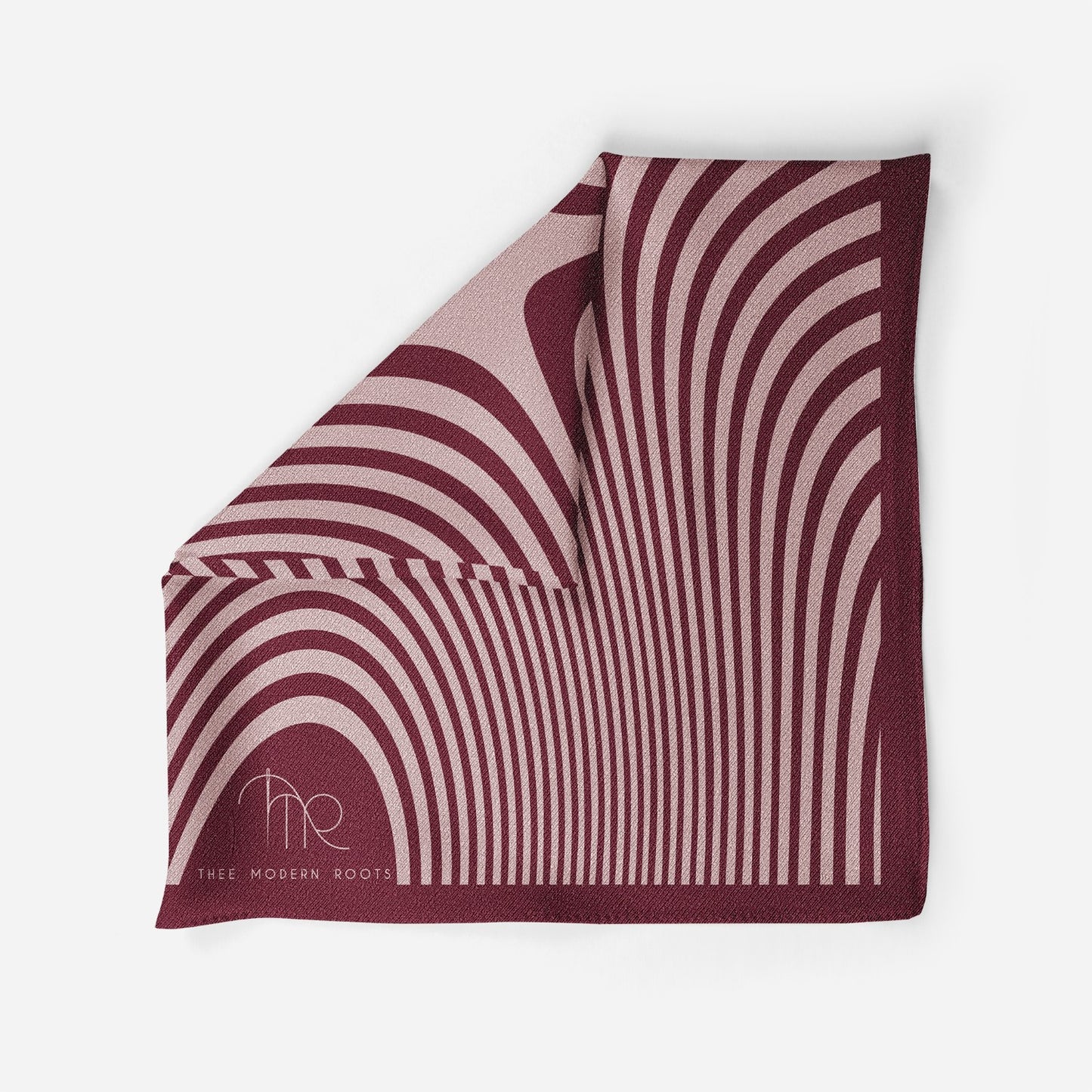 Illusionary Echoes Silk Pocket Square