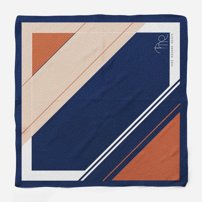 Regal Stripes Silk Pocket Square