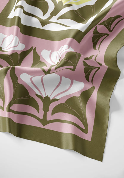 Floral Fantasy Silk Stole