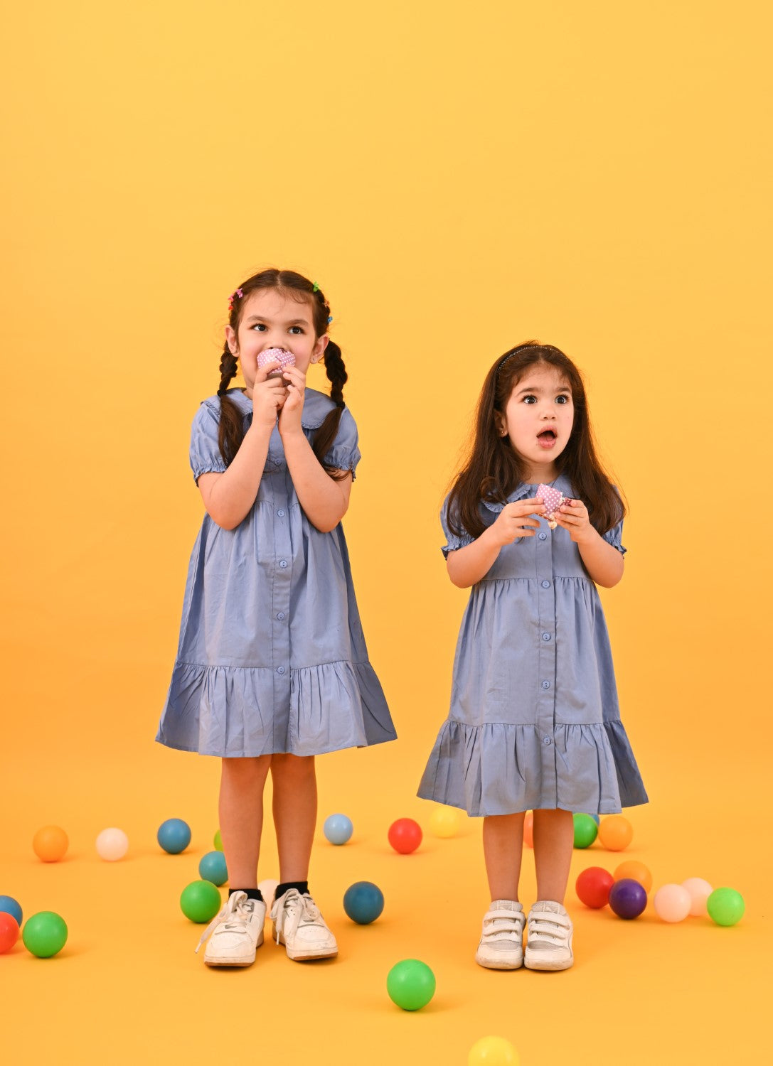 Blue Chambray Dress