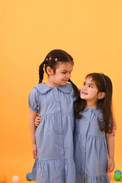 Blue Chambray Dress