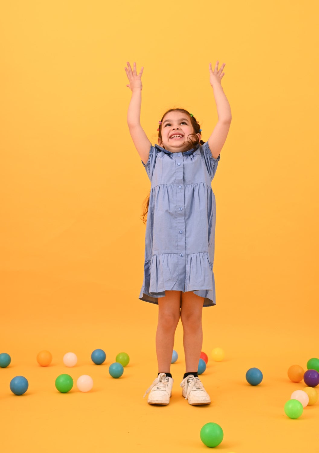 Blue Chambray Dress