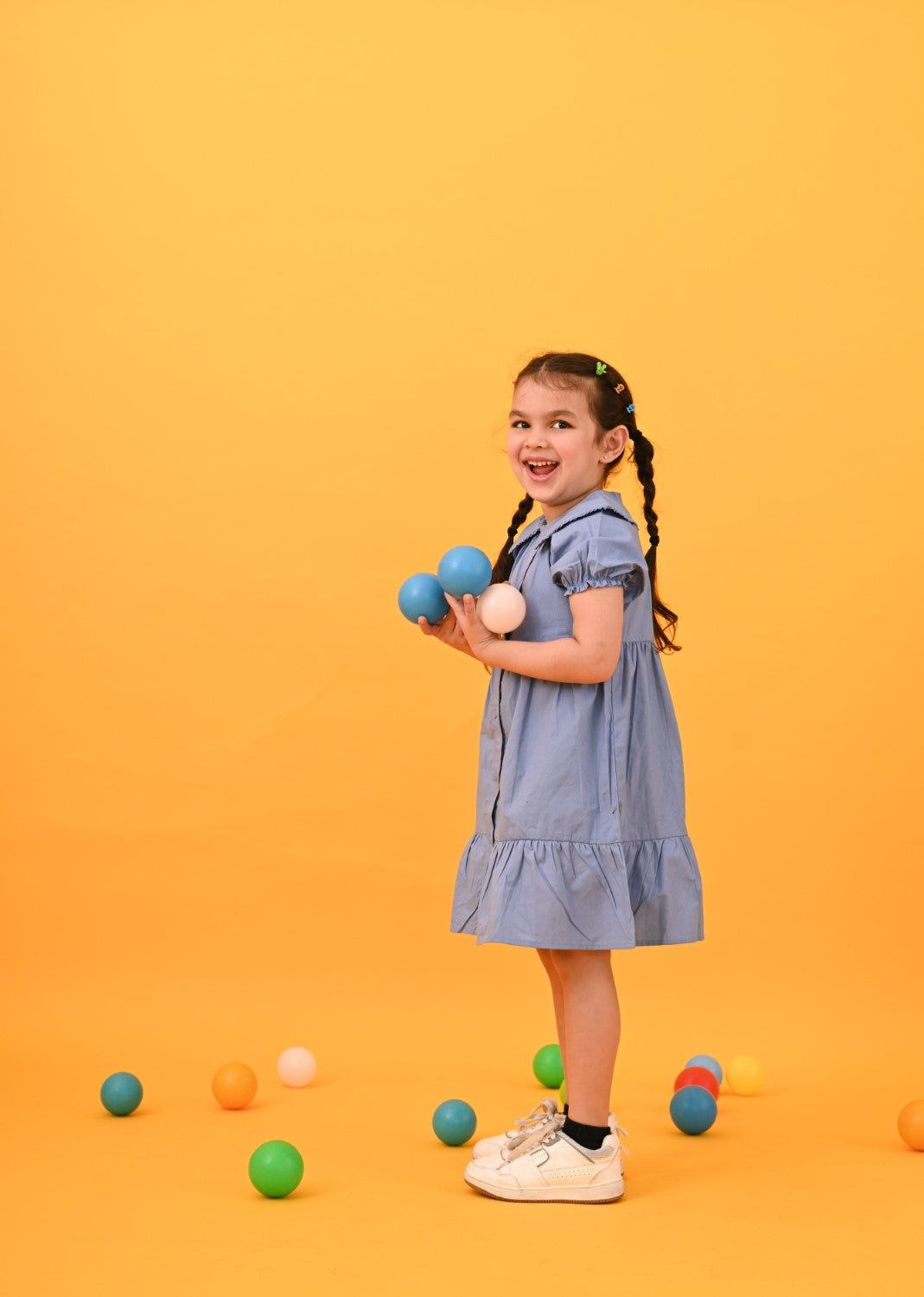 Blue Chambray Dress