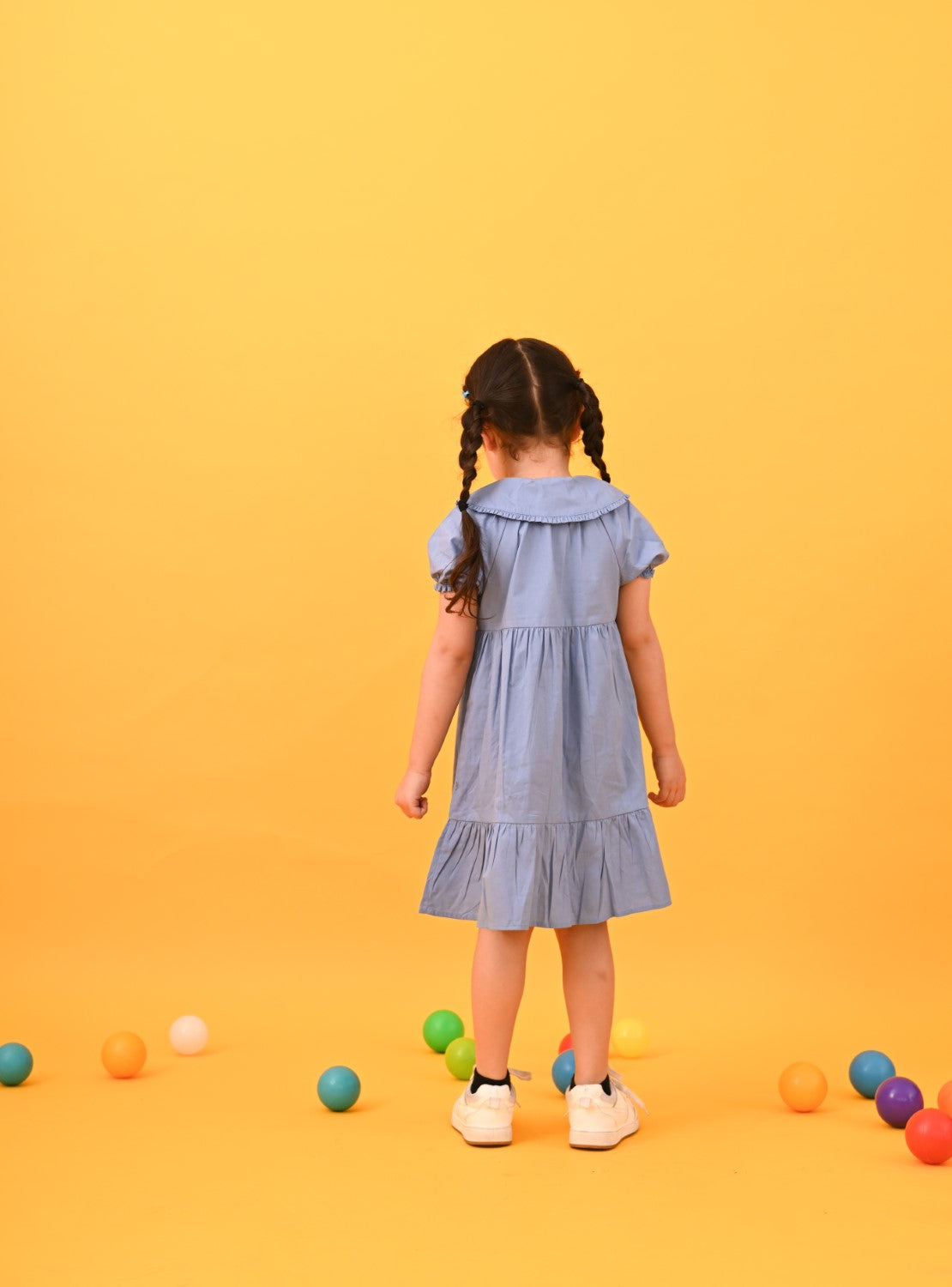 Blue Chambray Dress