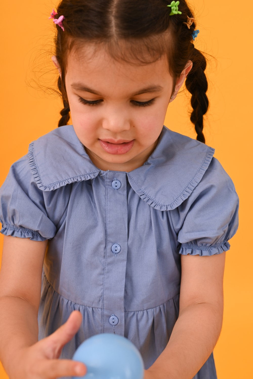 Blue Chambray Dress