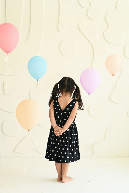 Black & White Polka Dot Dress