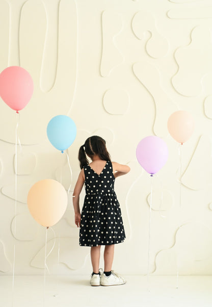 Black & White Polka Dot Dress