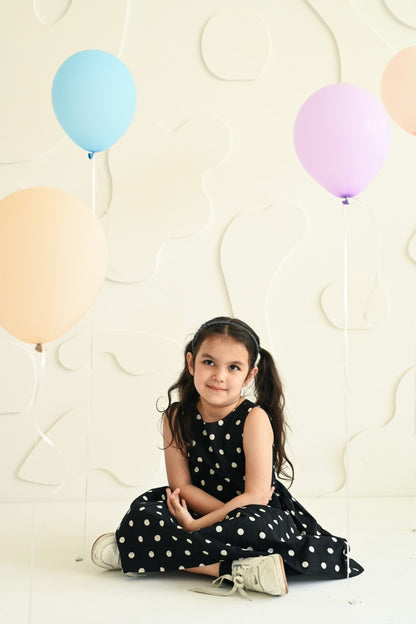 Black & White Polka Dot Dress