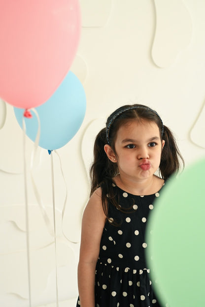 Black & White Polka Dot Dress